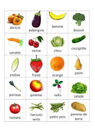 Jeu De L Oie Jeu De L Oie Images Fruits Et Legumes Nourriture En Francais