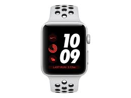 Buy apple watch series 3 smartwatches and get the best deals at the lowest prices on ebay! Apple Watch Nike Series 3 Gps 38 Mm Silver Aluminum Smart Watch With Nike Sport Band Walmart Com Walmart Com