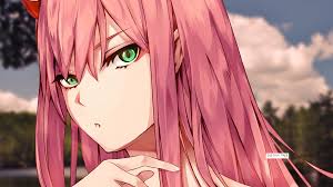 Download 1920x1080 wallpaper darling in the franxx, hot. Zero Two Wallpaper 1920x1080 Hd