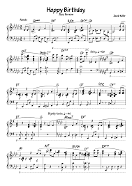 Happy Birthday Jazz Version By Jacob Koller Sheet Music For Piano Musescore Piano Music Jazz Piano Piano Sheet Music Free