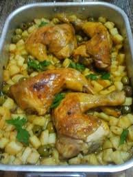 Poulet Aux Olives Et Pommes Frites Recette Inspiree De Celle De Http Ninissco Over Blog Com Poulet Aux Olives Et Frites Plaisir Culinaire Algerien Recettes De Cuisine Poulet Aux Olives Plats Cuisines