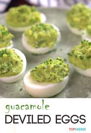 Guacamole Deviled Eggs Recipe Guacamole Deviled Eggs Recipes Deviled Eggs