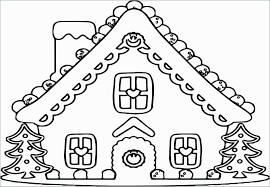 Gingerbread House Coloring Page Unique Gingerbread House Coloring Pages Candy Coloring Pages House Colouring Pages Snowman Coloring Pages