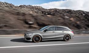 Spacious Mercedes Benz Cla Shooting Brake Powers To Speeds Of 215km H Mercedes Benz Cla 250 Shooting Brake Mercedes Benz