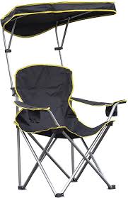 Quik Shade Heavy Duty Max Shade Extra Wide Folding Camp Chair With Tilt Uv Sun Protection Canopy B In 2020 Folding Camping Chairs Camping Chairs Beach Chair Umbrella