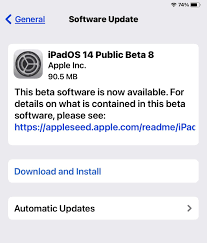 Ipados Ios 14 Beta 8 Available To Download In 2020 Software Update Beta Homescreen