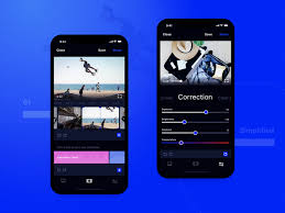 Video Editing Mobile Application Design Mobile Application Design Application Design Mobile Application