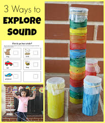 3 Science Activities For Kids To Explore Sound Discover Explore Linky Science Activities For Kids Science Activities Preschool Science