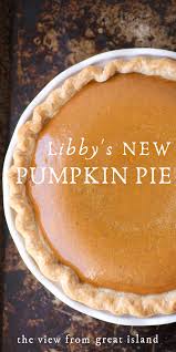 Pin By Mary Doll On Fall Recipes Pumpkin Pie Recipes Pumpkin Pie Libbys Pumpkin Pie