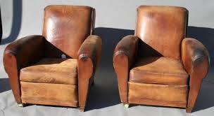 1920s Club Chairs Awesome Leather Club Chairs From The 1920s Very Well Worn Club Chairs Leather Club Chairs Chair