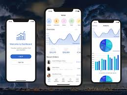 Dashboard Ios App Template In Swift Download Source Code App Template Dashboard App App Template Design