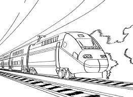 Bullet Train Coloring For Boys Educative Printable Train Coloring Pages Train Drawing Coloring Pages