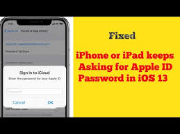 Iphone Or Ipad Keeps Asking For Apple Id Password Or Email Password In Ios 13 13 3 Fixed Youtube