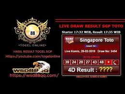 Pin Di Video Result Hasil Togel Online