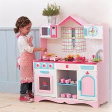 Cuisine En Bois Rose Pour Petite Fille 3 A 8 Ans Cuisine Enfant Decoration Chambre Enfant Dinette Enfant