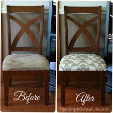 The Simply Sweet Life How To Recover Your Dining Room Chairs Fabric Dining Room Chairs Reupholster Dining Room Chairs Dining Chair Upholstery
