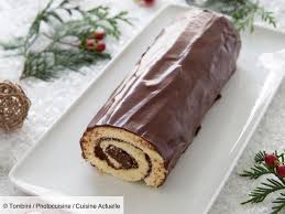 Recette Buche De Noel Facile Et Rapide Au Chocolat Ingredients 6 Personnes 170 G Buche De Noel Facile Et Rapide Buche De Noel Facile Recettes De Cuisine