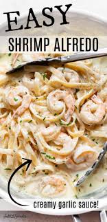 Easy Shrimp Alfredo In 2020 Pasta Recipes Alfredo Shrimp Recipes Easy Alfredo Recipe