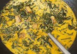 Resep gulai daun singkong, resep gulai khas sumatera utara yang punya nama lain gulai silalat. Resep Gulai Daun Singkong Ikan Asin Oleh Niki S Tummy Cookpad