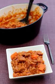 Saute De Veau Aux Haricots Blancs Chorizo Et Carottes Amandine Cooking Recette De Plat Plats Mijotes Saute De Veau
