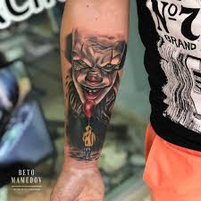 It Palyaco Dovmesi Beto Mamedov Mini Tattoos Tattoos Portrait Tattoo