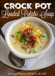 The Best Crock Pot Potato Soup Recipe Potato Soup Crock Pot Baked Potato Soup Recipe Loaded Baked Potato Soup Recipe