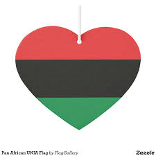 Pan African Unia Flag Air Freshener Zazzle Com In 2020 African Air Freshener Freshener