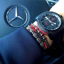 Menstyle Team On Instagram A Shade Of Red With Shopzenger Rhodium Plated Macrame Bracelet Luxury Watches For Men Cool Mens Bracelets Best Watches For Men