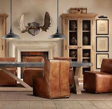 Bruno Leather Side Chair Meuble Salle A Manger Table A Manger En Beton Chaises D Appoint