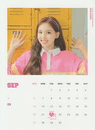 2020 Twice Season S Greeting Calendar Nayeon Seasons Greetings Nayeon Happy 21st Birthday