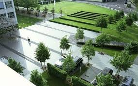 Pristine Landscape Architecture By Bierbaum Aichele Landschaftsarchitekten The La Team W In 2020 Landscape Architecture Design Landscape Plaza Urban Landscape Design
