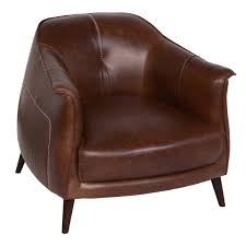 Freeman Leather Club Chair In 2020 Leather Club Chairs Club Chairs Leather Chair