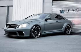 Famous Parts Widens A Matte Gray Mercedes Benz Cl63 Amg Black Series Mercedes Benz Cl Mercedes Cl 63 Amg Benz