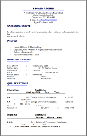 Curriculum Vitae Examples Resume Shoaib Asgher Resume Templates Teacher Resume Examples Resume Template Word