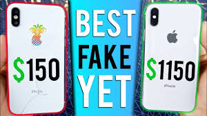 150 Fake Iphone X Vs 1150 Iphone X How Bad Can It Be Apple Products Iphone Face Id