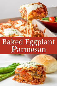 Baked Eggplant Parmesan Dishes Delish In 2020 Eggplant Recipes Parmesan Baked Eggplant Recipes