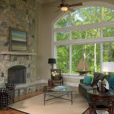 Great Room Windows Design Ideas Pictures Remodel And Decor Country Living Room Great Rooms Large Windows