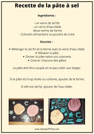 Gs A Mme Demond Gs B Mme Perini Merci De Consulter La Rubrique Infos Generales La Pate A Sel Recette Pate A Modeler Pate A Sel Recette