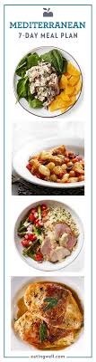 7 Day Mediterranean Meal Plan 1 200 Calories Mediterranean Diet Meal Plan Mediterranean Recipes Diet Meal Plans
