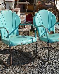 Rust And Feathers New Dealer In The Shop Vintage Metal Chairs Metal Chairs Glider Chair