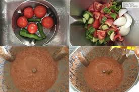 Como Hacer Gazpacho Sin Pan Y Sin Gluten La Receta Mas Ligera Para Refrescarse En Verano Receta Gazpacho Gazpacho Receta Recetas Ligeras