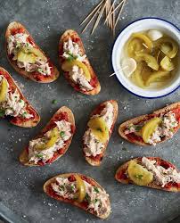 Pickled Green Tomatoes Nduja Smoked Kahawai Bruschetta Cuisine For The Love Of New Zealand Food Recipe In 2020 Food Pickled Green Tomatoes Special Recipes