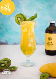 Sangria Blanche Sans Alcool Monsieur Cocktail Cocktails Mocktails Glassware