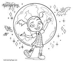 Vampirina Coloring Pages Get Coloring Page Unicorn Coloring Pages Cartoon Coloring Pages Avengers Coloring Pages