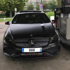Owner Batmobile Follow Me Clubaclassofficial Mercedes Benz Amg Aklasse A45 A200 A180 A45amg W176 Carpo Voitures De Luxe Voiture Diamant Noir