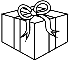 Simple Present Coloring Page Printable Christmas Present Coloring Pages Birthday Coloring Pages Detailed Coloring Pages