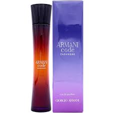 Perfume in a classic v shape beginning at one shoulder and finishing at the other. Armani Code Cashmere Giorgio Armani For Women Le Parfumier