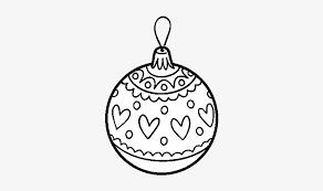 Bola De Navidad Colorear