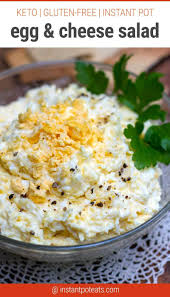 Instant Pot Egg Salad Keto Gluten Free Instant Pot Eats Recipe Cheese Salad Gluten Free Instant Pot Instant Pot Recipes