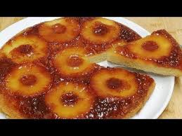 Gateau A L Ananas Caramelise Cuit A La Poele Economique Et Facile Cuisine Rapide Youtube Recipes Cuisine Food